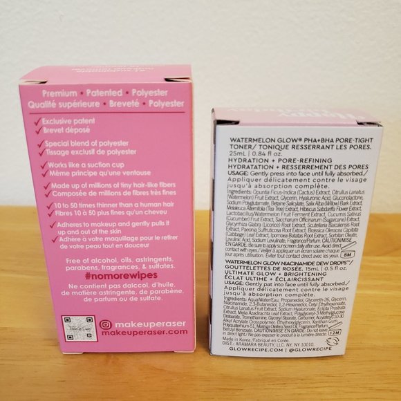 Sephora Beauty Insider Kit Glow Recipe + Original MakeUp Eraser Mini - Picture 6 of 10